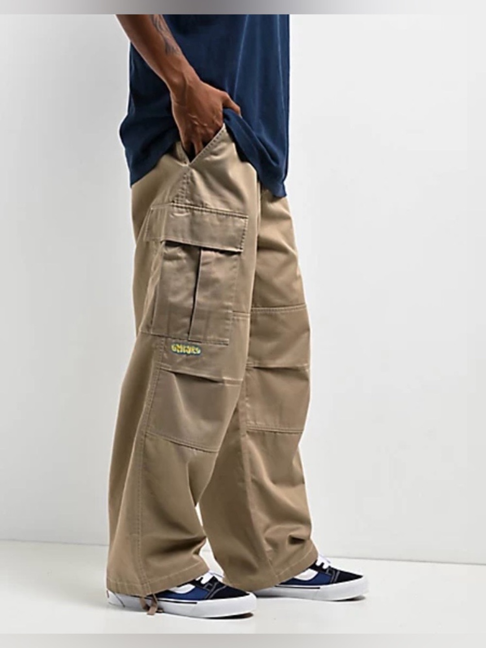Zumiez Men's Cargo Pants in Khaki Tan